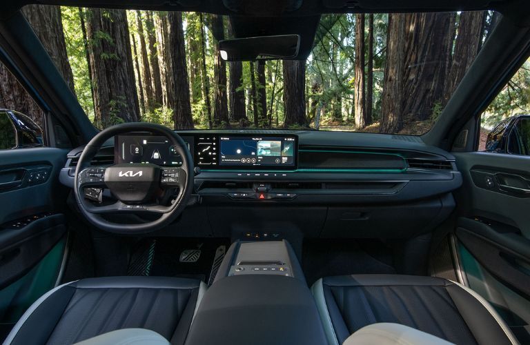 2025 Kia EV9 interior front dash