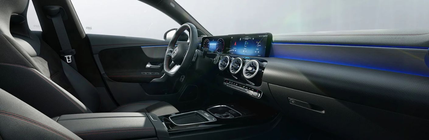 2026 Mercedes-Benz CLA Coupe front seats side view