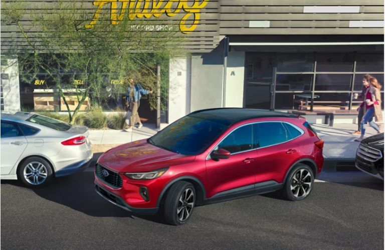 2024 Ford Escape Active parked on a road near a building
