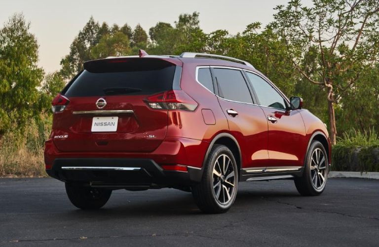 2020 Nissan Rogue Rear View