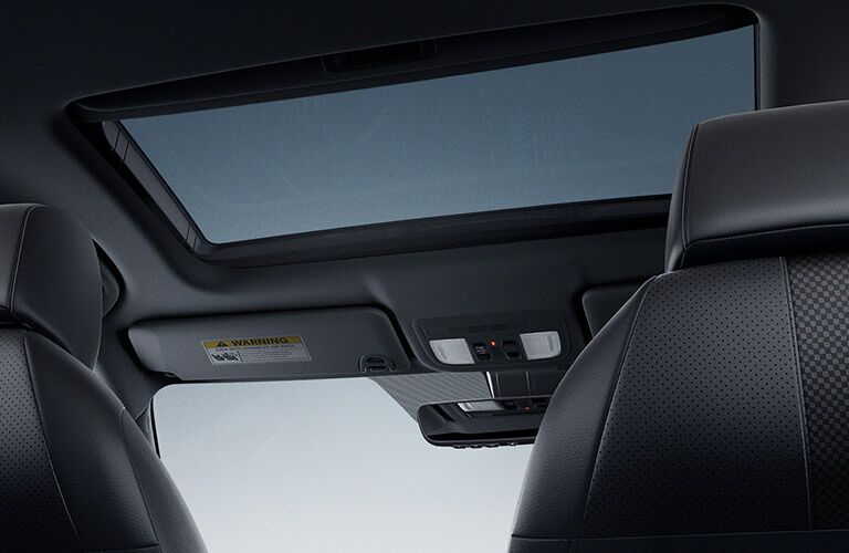 2022 Honda Civic Hatchback sunroof view