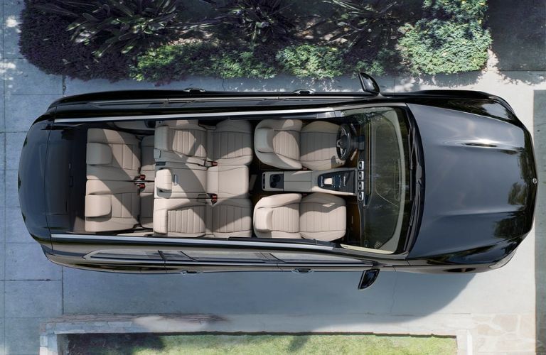 GLS 450 in Black with Macchiato BeigeBlack leather