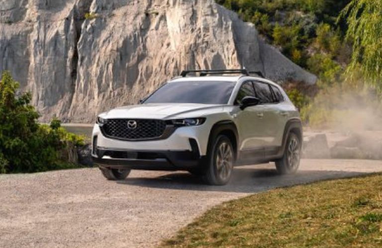 2026 Mazda CX-50 Hybrid front and side view