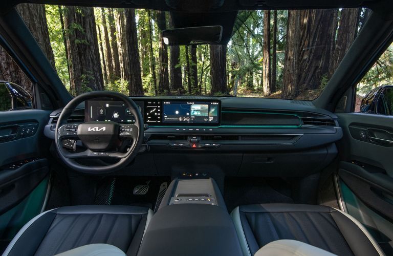 2025 Kia EV9 front interior