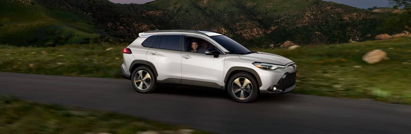 side view of the 2025 Toyota Corolla Cross Hybrid