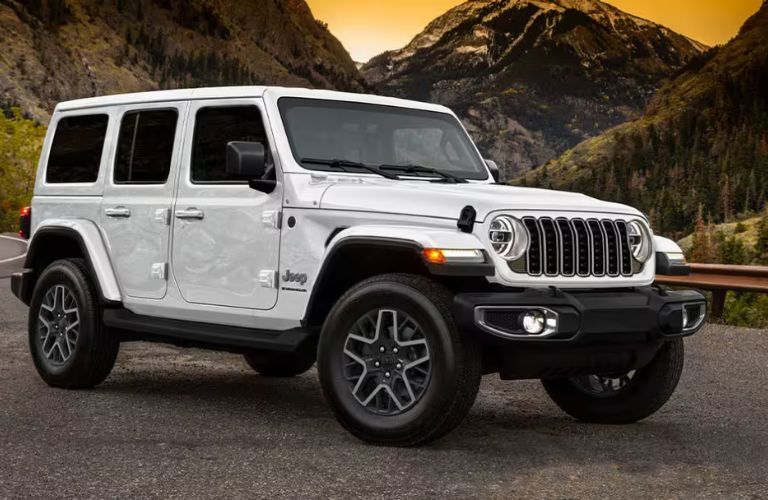 side view image of the 2025 Jeep Wrangler