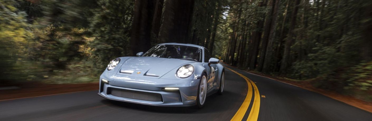 front view of the 2024 Porsche 911 S/T