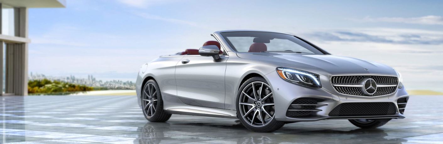 2021 Mercedes-Benz S-Class Cabriolet front and side view