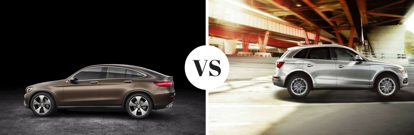 How does the Mercedes-Benz GLC compare to the Audi Q5?