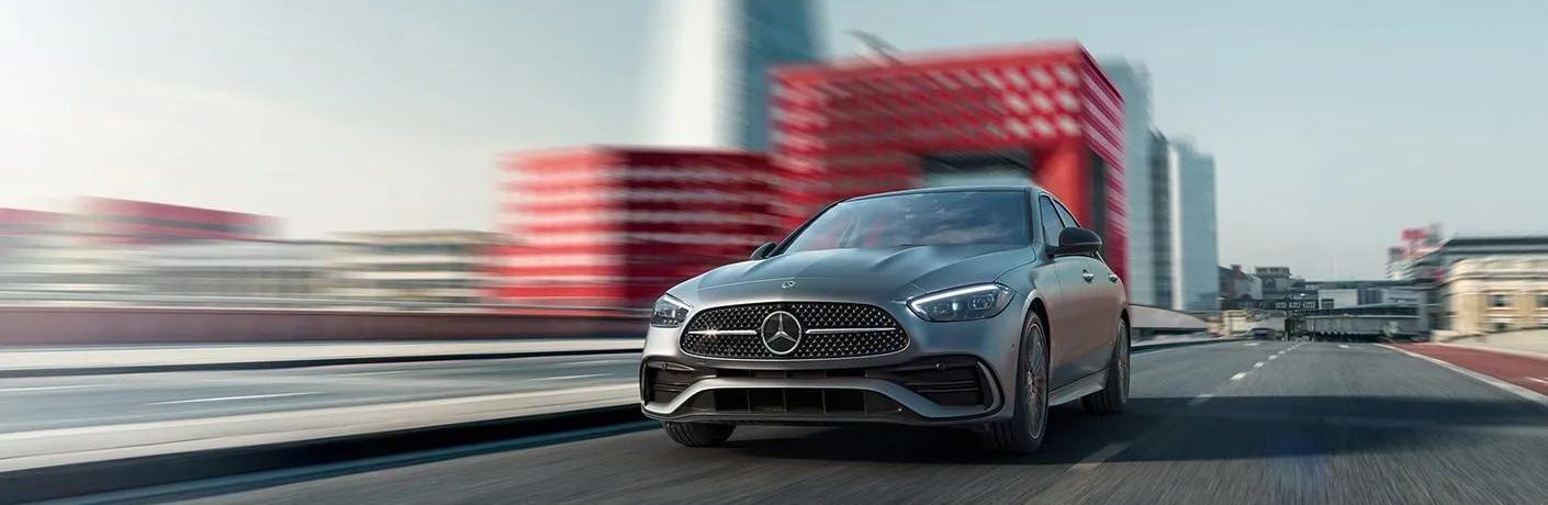 2024 Mercedes-Benz C 300 4MATIC Sedan on a road