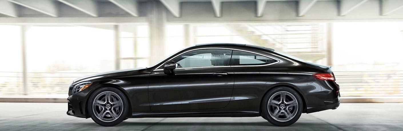 2021 MB C-Class Coupe exterior driver side profile