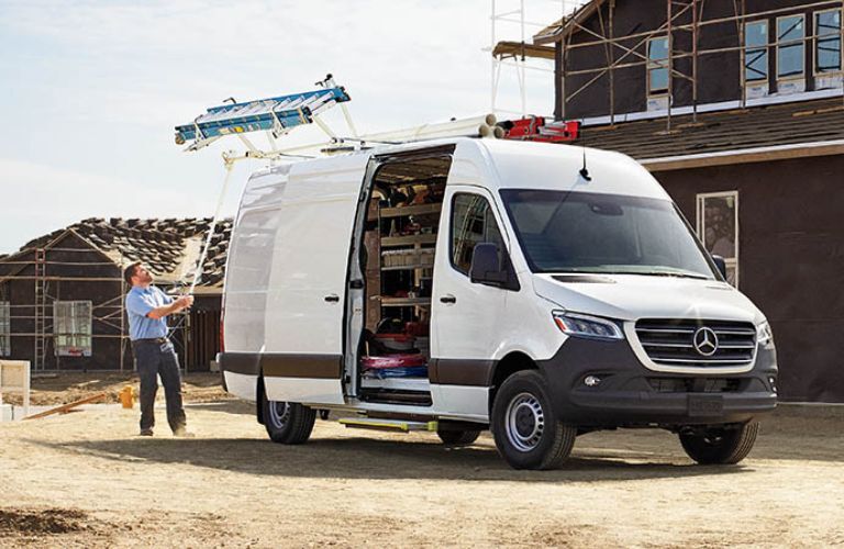 2025 Mercedes-Benz Sprinter Van with open door