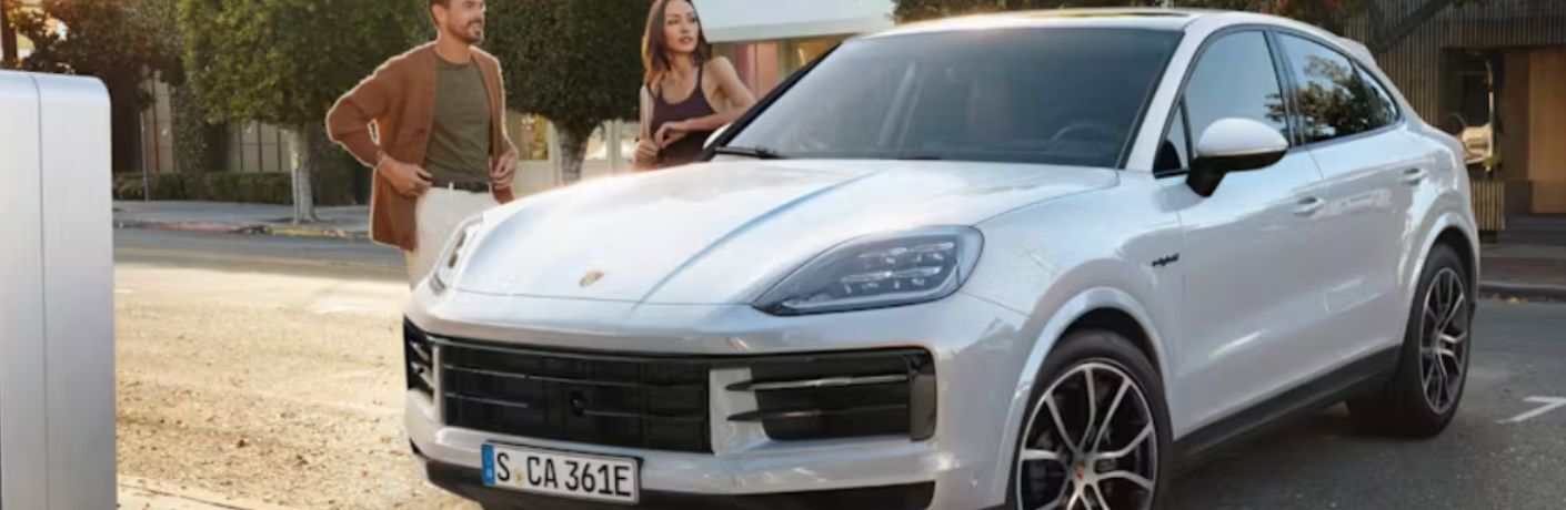 front view of the 2025 Cayenne Coupe