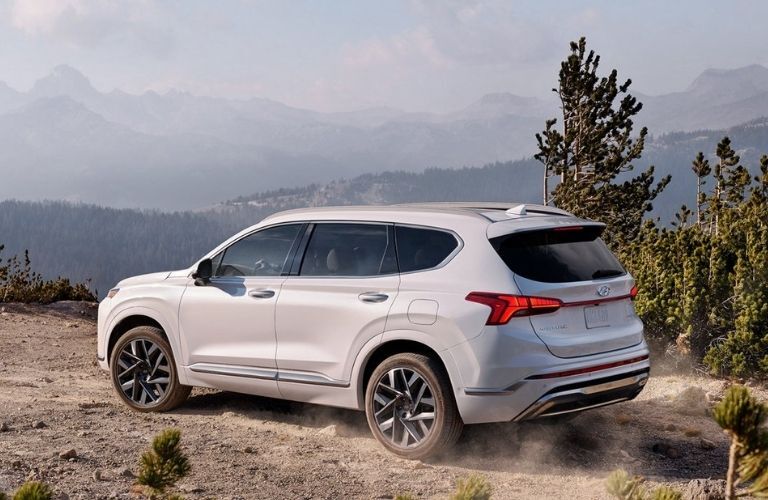 2022 Hyundai Santa Fe exterior rear look