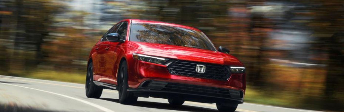 2023 Honda Accord on road