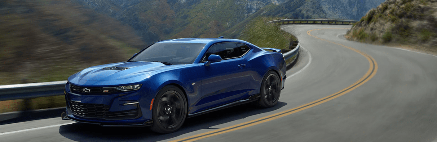 Chevrolet Camaro on road