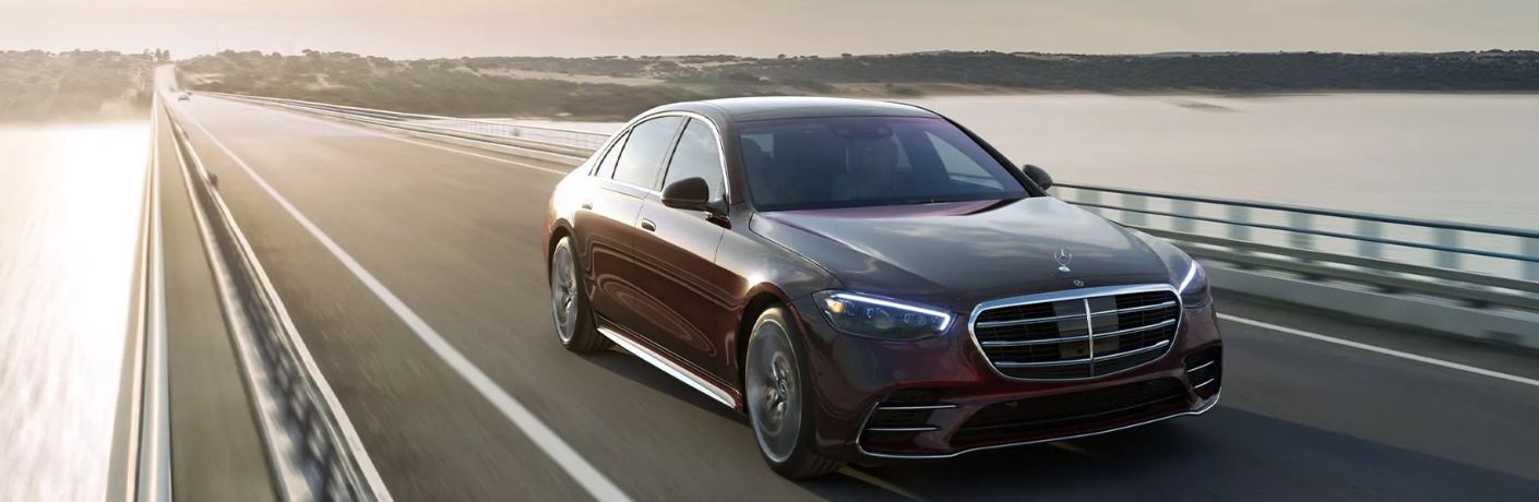 front quarter view of the 2026 Mercedes-Benz S-Class S 500 4MATIC® Sedan