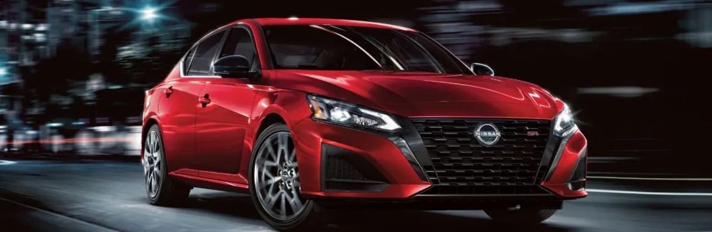 2024 Nissan Altima side and front view