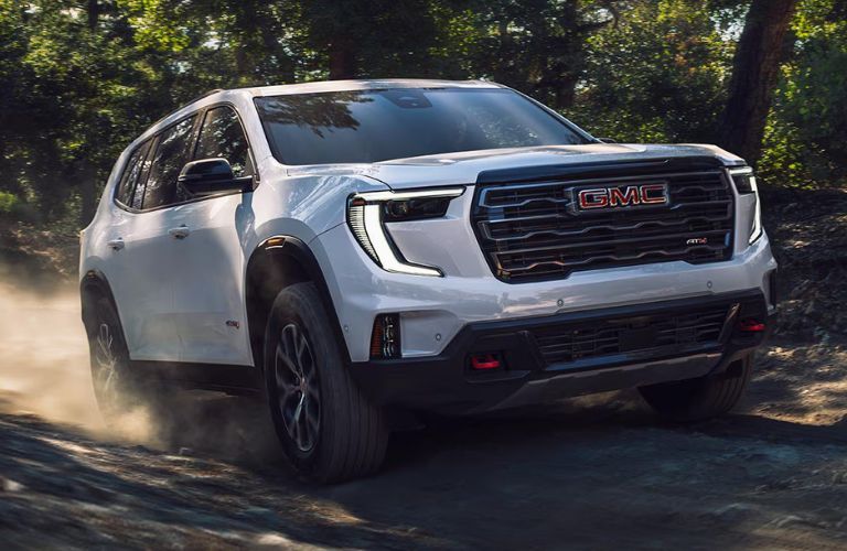 2026 GMC Acadia side and front view