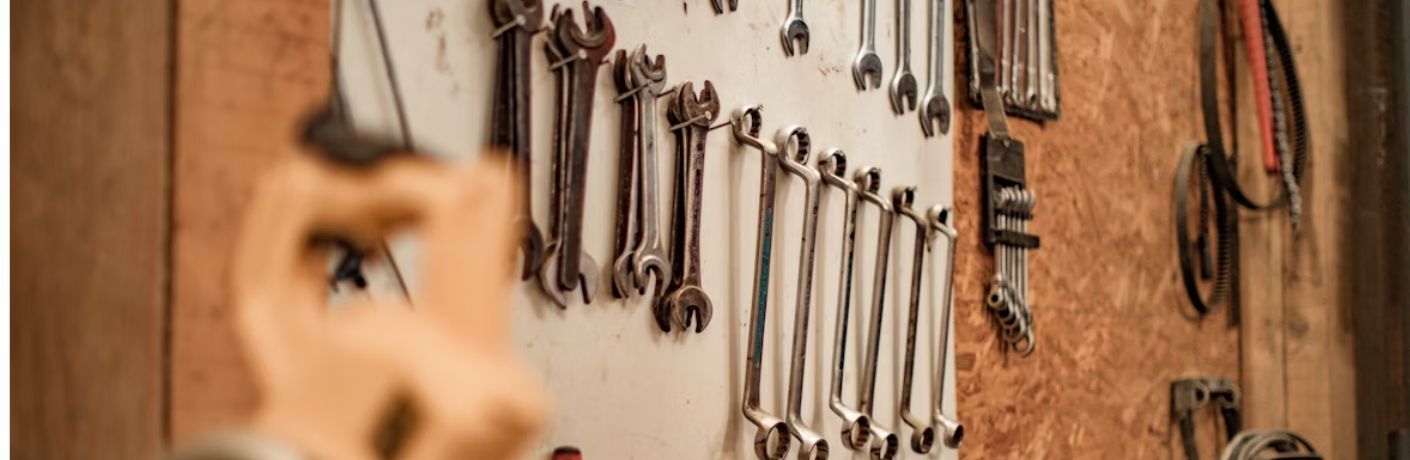 Tools at a service center