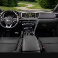 dashboard view of the 2022 Kia Sportage