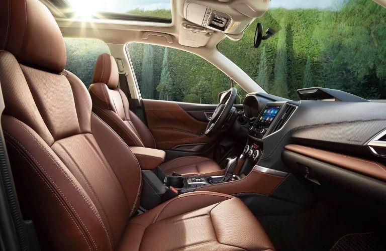 2021 Subaru Forester interior front view