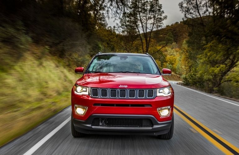2021 Jeep Compass front view
