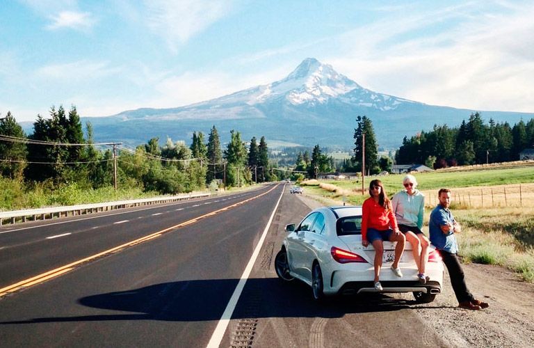 2016 CLA-Class 4MATIC White Exterior