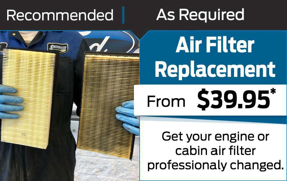 Ford Motorcraft Air Filter Replacement Special Coupon
