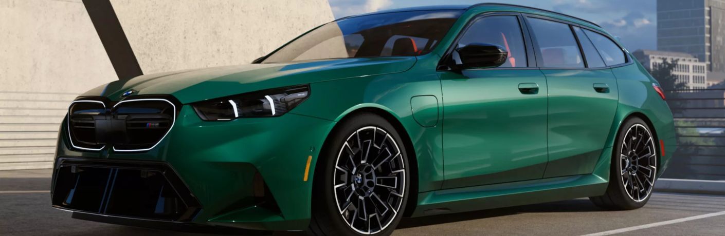 Exterior view of the 2025 BMW M5 Touring