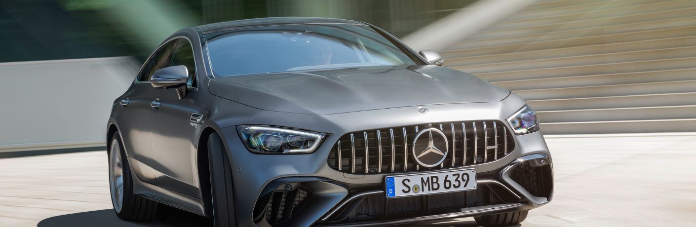 Front view of the 2023 Mercedes-Benz AMG® GT 63 Coupe