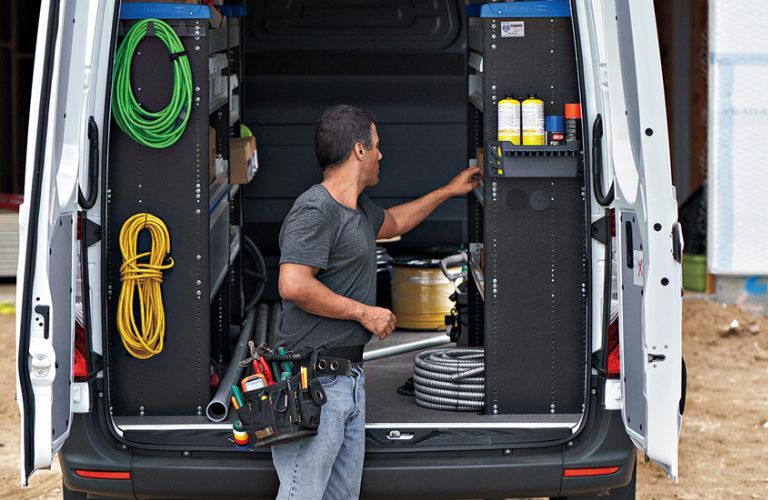 Interior of the 2027 Mercedes-Benz Sprinter Van