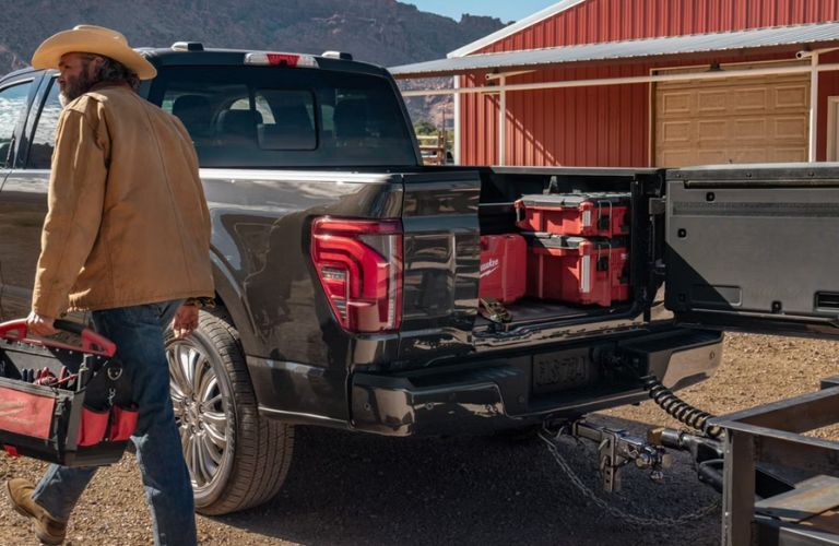 2026 Ford F-150 rear cargo space