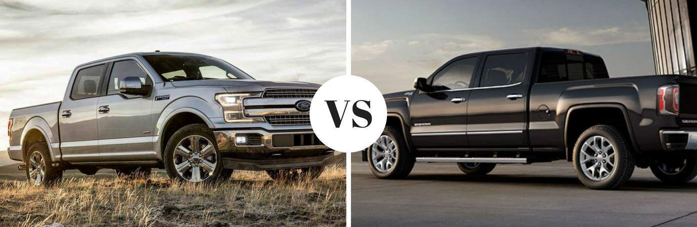 2018 Ford F-150 vs 2018 GMC Sierra