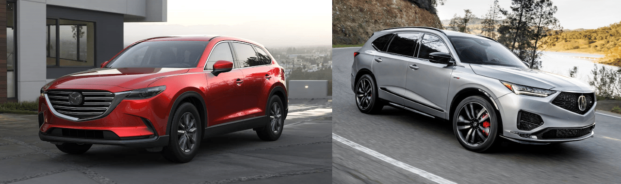 2023 Mazda CX-9 vs 2023 Acura MDX