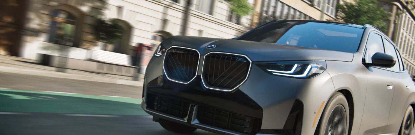 2025 BMW X3 on the road