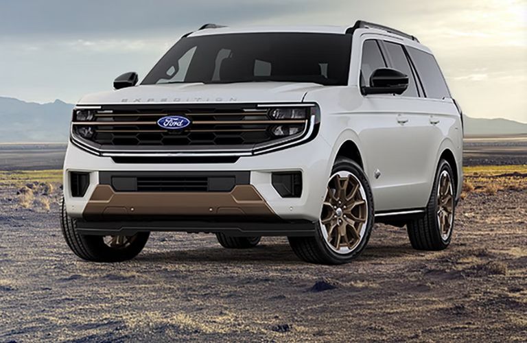 2027 Ford Expedition King Ranch front view outdoors