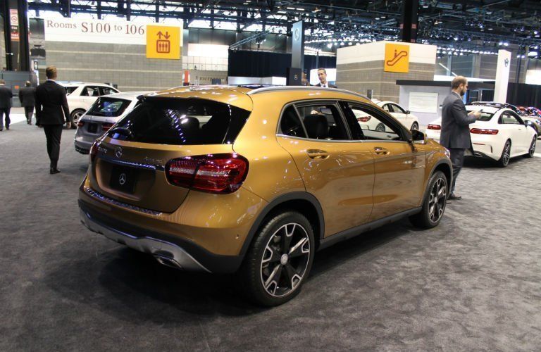 2017 Mercedes-Benz GLA cargo space