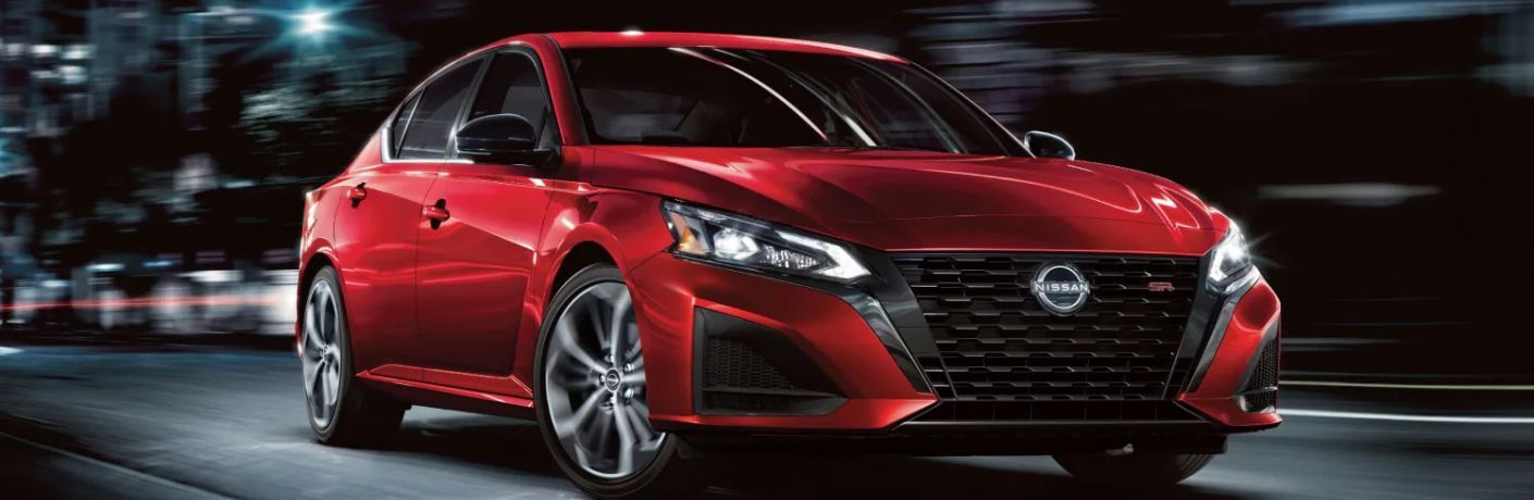 2025 Nissan Altima side and front view