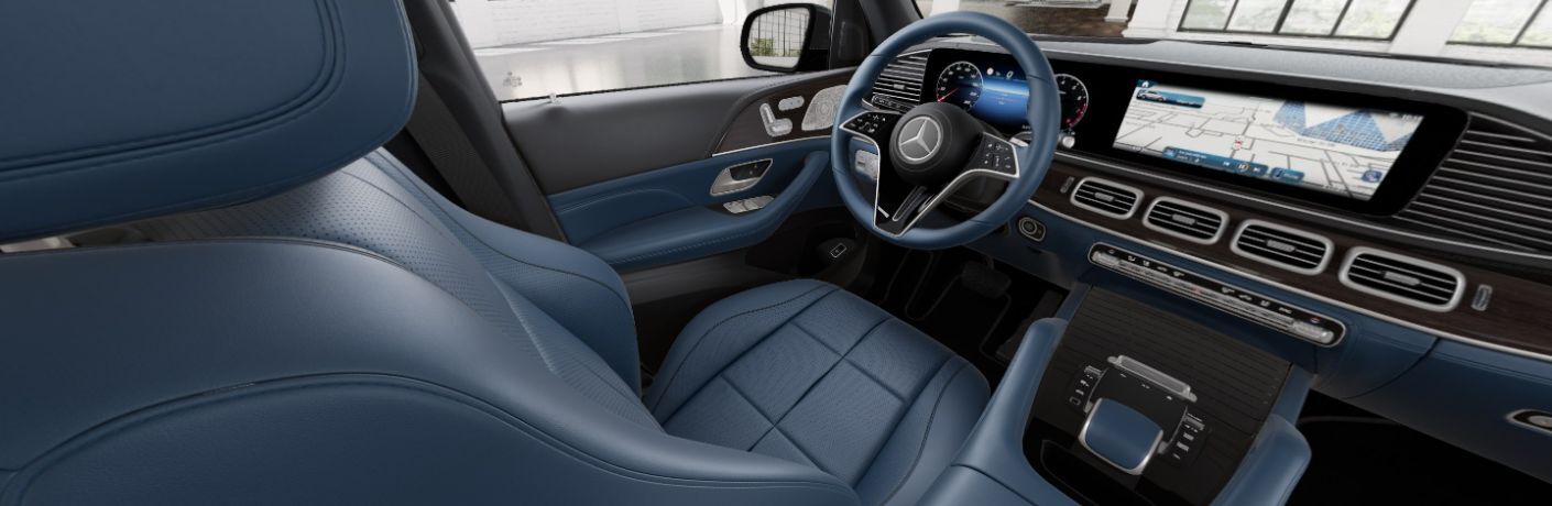 2026 Mercedes-Benz GLE driver's seat and steering wheel