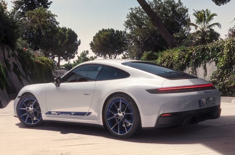 2026 Porsche 911 Carrera T exterior front view exterior rear view