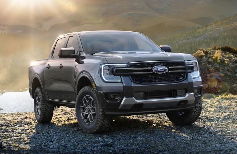 2024 Ford Ranger parked off-road