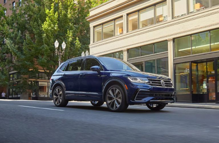 2024 Volkswagen Tiguan on the road