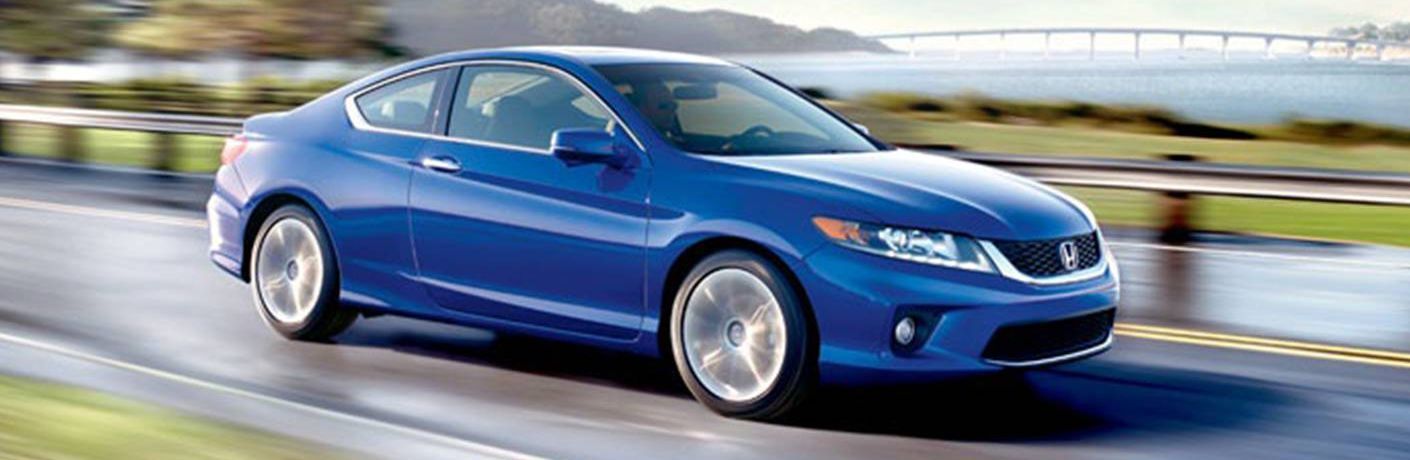 A 2015 Honda Accord on the road