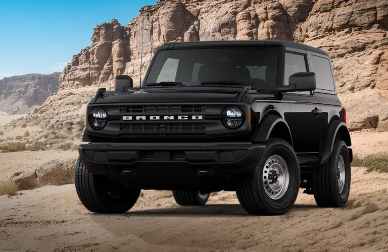Ford Bronco Base trim level front view