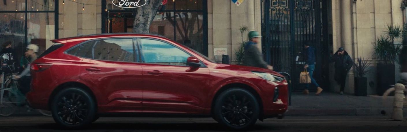 2026 Ford Escape side view on a city street