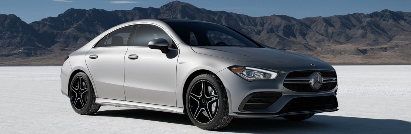 2022 MB AMG CLA 35 Coupe side look