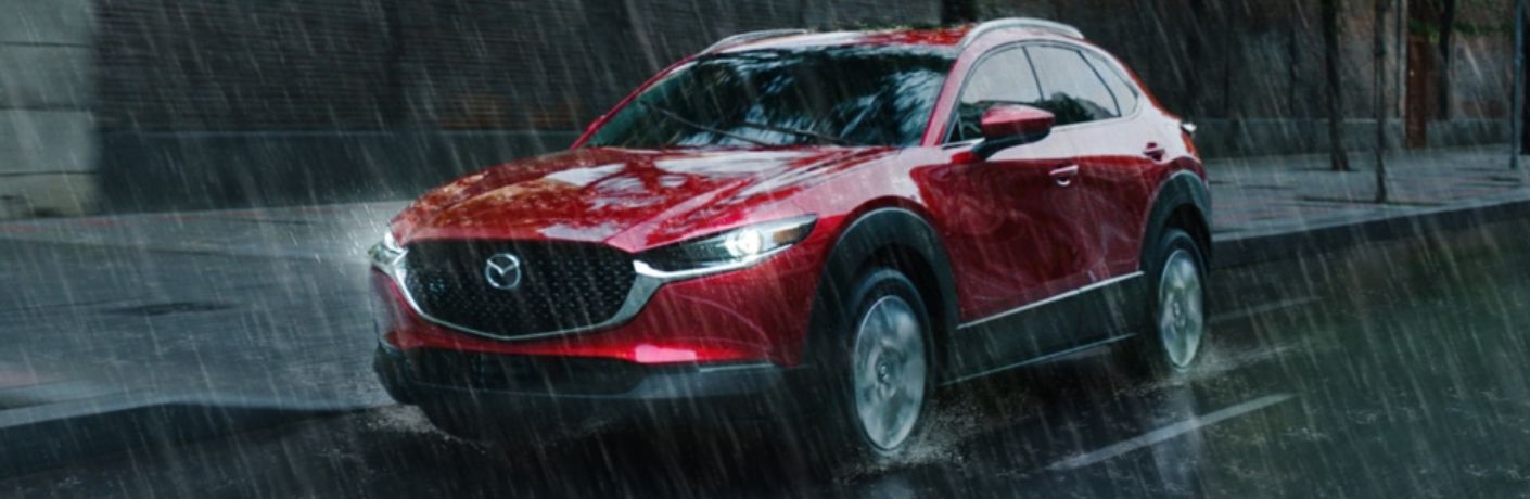 front quarter view of the 2025 Mazda CX-30