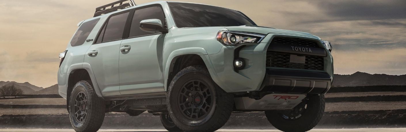 2021 Toyota 4Runner gray side view