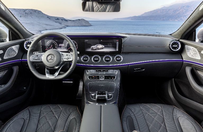 Cabin of the 2019 Mercedes-Benz CLS Coupe